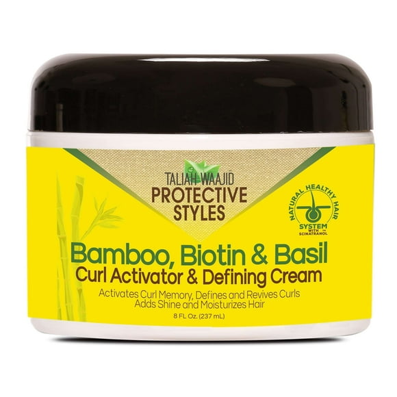 Taliah Waajid Bamboo, Biotin & Basil Curl Activator & Defining Cream