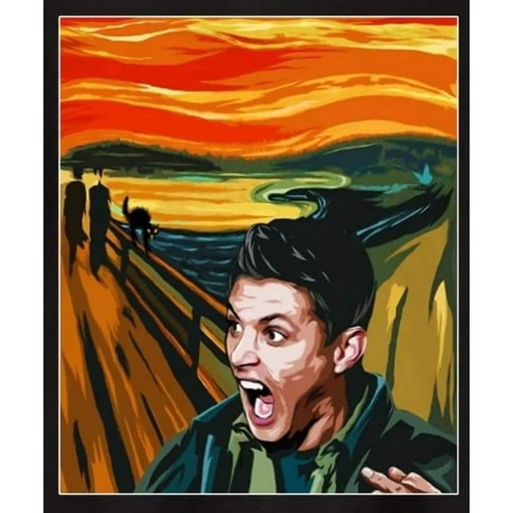 DIY 5D Diamond Painting Kits for Adults , supernatural series art round diamond ,Full Drill Diamond Embroidery Kits ,Mosaic Cross Stitch Craft Home Wall Decoration