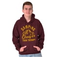thumbnail image 5 of Camping Is Therapy Outdoors Adventure Hoodie Sweatshirt Women Men Brisco Brands X, 5 of 6