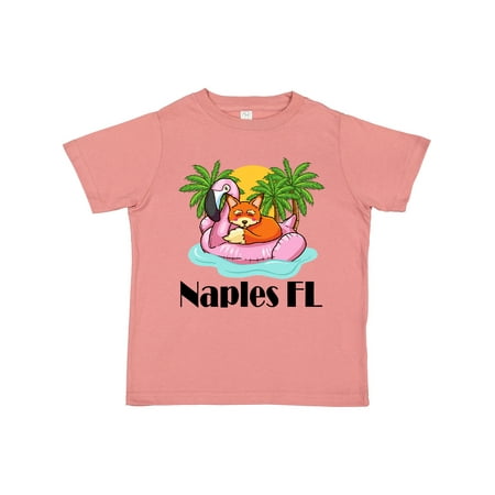 

Inktastic Naples Florida Beach Vacation Gift Toddler Boy or Toddler Girl T-Shirt