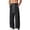 Black, variant on Men's Athletic Sweatpants Elastic High Waist Drawstring Wide Leg Pants Casual Loose Fit Workout Yoga Sports Trousers with Pockets