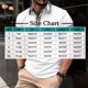 thumbnail image 3 of Blusa y camisa de manga corta con cuello vuelto para hombre, moda a rayas, botones, versátil, blusa de manga corta con cuello vuelto, abrigo de poliéster para hombre, 3 of 5