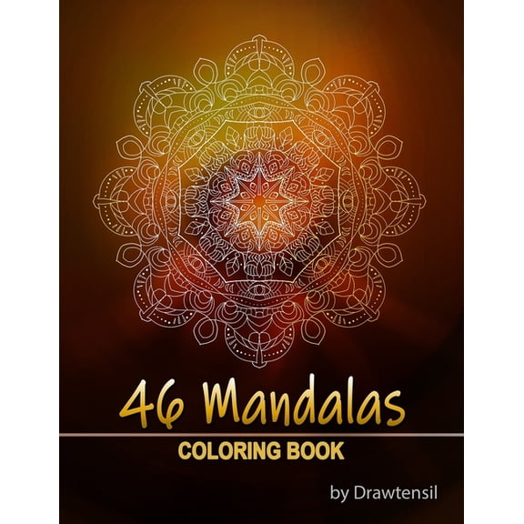 46 Mandalas Coloring Book for Relaxation and Stress Relief (Paperback)