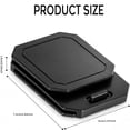 thumbnail image 6 of Car Seatbelt Adjuster, Seat Belt Clips for Universal Auto – Shoulder Neck Adjustable Anti-Strangulation Strap for Kids, Adults, Pregnant Women(Black2PCS), 6 of 6