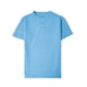 thumbnail image 4 of Ceisia Men's Slim Fit Short Sleeve Henley Shirt Waffle Knit Solid Color Casual T-shirt Sky Blue M Gifts, 4 of 7