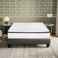 thumbnail image 4 of Pemberly Row Matelas Grand à Ressorts Ensachés à Plateau Euro 10 Pouces Blanc, 4 of 7