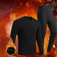 thumbnail image 2 of Men's 4 Heating Thermal Underwear Thickened Cold Body Heating Set, 2 of 5