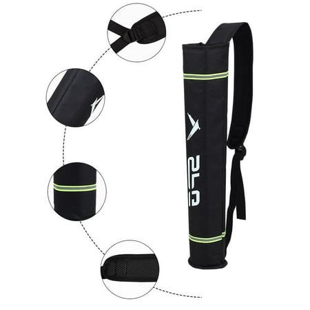 Large Capacity Arrow Quiver Holder Carry Bags Hanging Bow Storage Pouch YIWEI