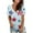 505_Yellow, variant on HEILAU Independence Day Shirts for Women American Flag Graphic Tees Summer Tops Short Sleeve V Neck T Shirt Print Side Slit Tunic Patriotic Tops