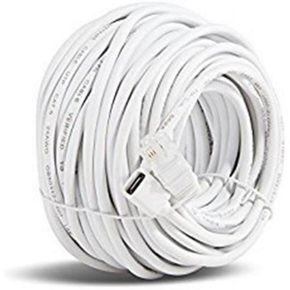 Zmodo W-USB030 98 ft. Network Cable for sPoE NVR Kit with USB Port