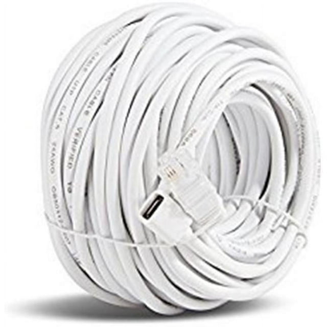Zmodo W-USB030 Câble Réseau 98 Pieds pour Kit sPoE NVR avec Port USB