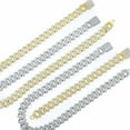 thumbnail image 6 of Hip Hop 5A+ Bling Cuban Link Chain Iced Out Exquisite Necklace For Men Father Day Jewelry to Husband Fashion Gift Rhinestone, 6 of 6