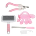 thumbnail image 4 of Kit de recorte para mascotas kit de tijeras para el cabello para mascotas Diseño ergonómico de aseo cómodo para mascotas para conejos gatos y perros ANGGREK Otros, 4 of 8