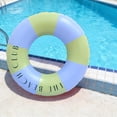 thumbnail image 1 of Ethern Swimming Ring Holiday Outdoor River Party Summer Raft Inflatable Pool Floats Blue Green, 1 of 9