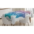 thumbnail image 1 of Ambesonne Pentacle Tablecloth Rectangular Table Cover, Cats Mandala Design, 60"x90", Multicolor, 1 of 3