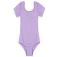 thumbnail image 3 of iiniim Kids Girls One Piece Ballet Dance Gymnastic Leotard Classic Short Sleeves Jumpsuit Dancewear, 3 of 7