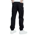thumbnail image 5 of Akiihool Kids Cargo Pants Pants for Teen Boys Casual Elastic Waist with Pocket Straight Cargo Pants(Black,10-11 Years), 5 of 6