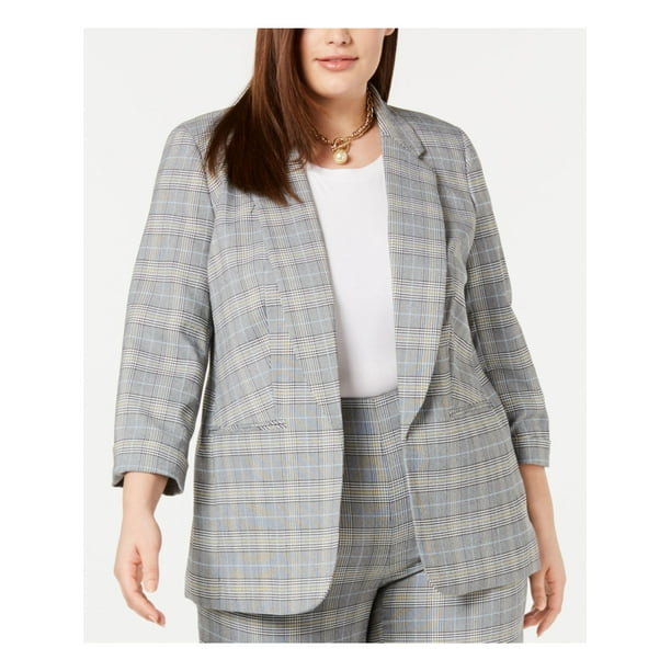 bar iii bar iii womens black plaid suit wear to work bar iii suit size chart