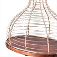 thumbnail image 4 of Soporte de Corcho de Vino de Metal, TapóN de Vino, JarróN de ExhibicióN, Adorno de Granja, Jaula Multiusos, PráCtico Contenedor para Regalo-A, 4 of 5
