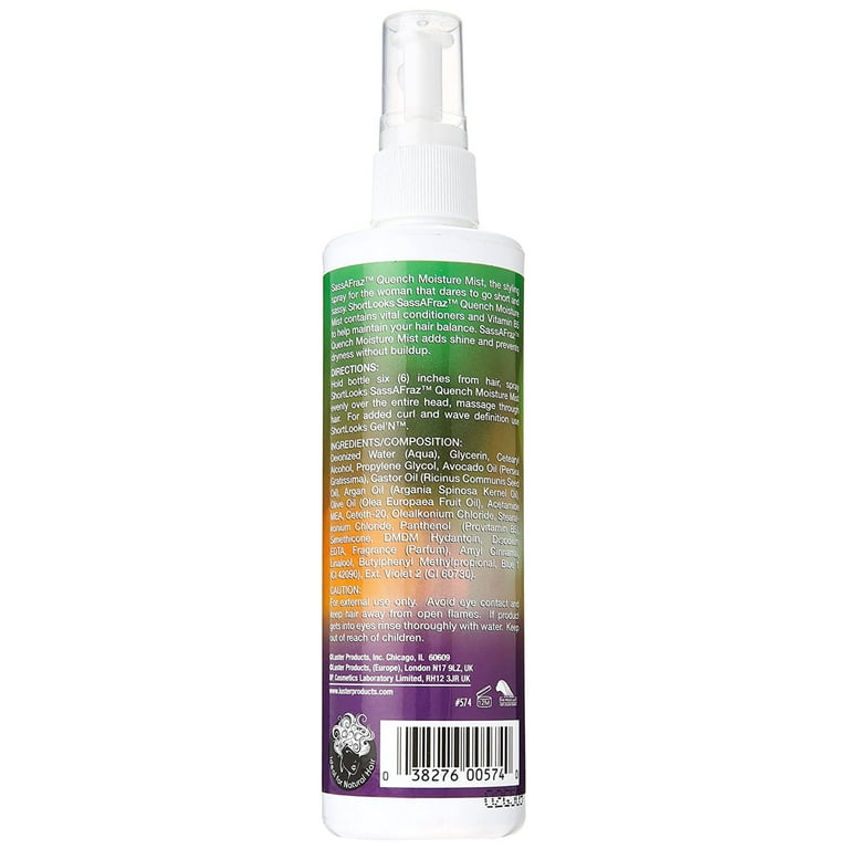 PINK Shortlooks SassAFraz Quench Moisture Mist (8oz) PINK Shortlooks SassAFraz Quench Moisture Mist (8oz)