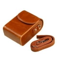 thumbnail image 6 of Retro Leather Portable Shockproof Protective Cover Photography Pouch Storage Bag Camera Case BLACK, 6 of 7