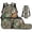 Olive Fishing Camo Bow, variant on Bulopur Duck Camo Kids Backpack Set 4 Pcs Durable Hunting Book Bag with Lunch Bag, Pencil Case and Water Bottle Cover for Duck Hunting Boys Ages 6-12