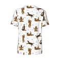thumbnail image 3 of Rocae German Shepherd Dog for Breathable Men's Baseball T-Shirt Fashionable Casual Baseball Jersey, Moisture-wicking Sportswear X-Large, 3 of 9