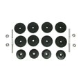 thumbnail image 2 of Juego de mancuernas VidaXL ajustables de 30 kg con 18 placas y empuñaduras, 2 of 3