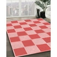 thumbnail image 3 of Ahgly Company Tapis Rectangulaire Lavable en Machine Intérieur Transitionnel Rose Pastel, 7 Pieds x 9 Pieds, 3 of 7