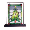 thumbnail image 1 of Miniventana de mesa iluminada con árbol de Navidad de 9.5" de ancho x 10.5" de alto MEYDA 69658, 1 of 1