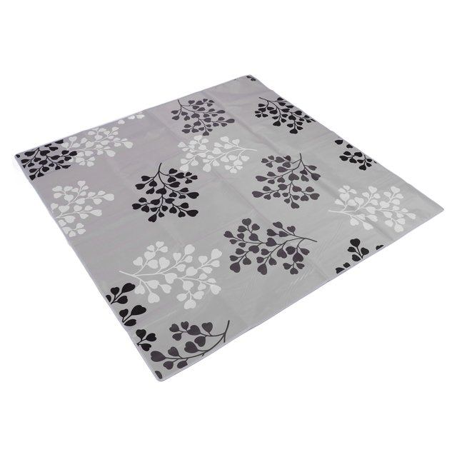 High Chair Floor Protector, Portable Oxford Cloth Practical Prevent Splashing High Chair Floor Mat for Outdoor Picnic
