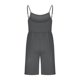 thumbnail image 5 of mfyjkho Pantalones Cortos Para Mujer, Mono Corto De Verano Sin Mangas Con Hebilla Ajustable Y Bolsillos Laterales Para Mujer Pantalones Cortos Para Mujer M, 5 of 6
