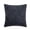 BLACK/GRAY, variant on Videri Home 2 Pack 22"x22" Black/Gray Chenille Contrast Gusset Decorative Throw Pillow Covers, All Purpose Home Decor Cushion Shells