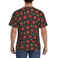 thumbnail image 2 of Naloa Tomatoes1 Men's T-Shirt Sport T-shirt Men's Basic Tee Casual Men's Shirt, Round Neck, Short Sleeves - 3X-Large, 2 of 5