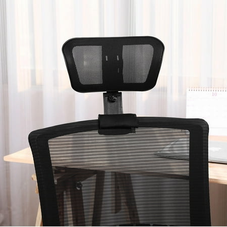 renaclipy comfortable black mesh headrest product