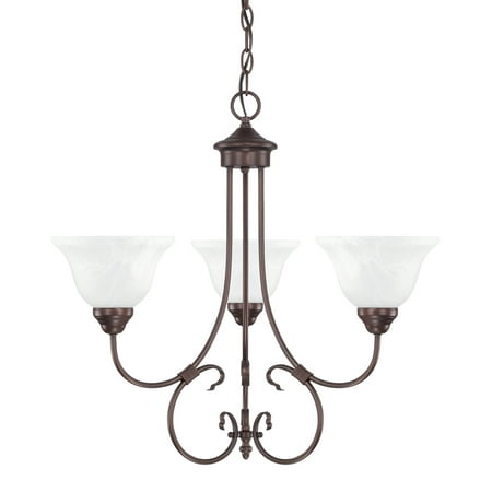 

Capital Lighting 3223-220 Hometown 3 Light 24 Wide Chandelier - Bronze
