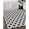 thumbnail image 2 of Ahgly Company Indoor Rectangle Patterned Light Black PAT3445X Area Rugs, 7' x 9', 2 of 6