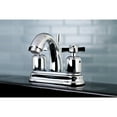 thumbnail image 2 of Kingston Brass Millennium FB7611ZX 4" Centerset Lavatory Faucet with Retail Pop-up Drain, Polished Chrome, 2 of 3