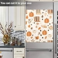 thumbnail image 3 of Yayeee Magnetic Dishwasher Cover for The Front Decoration Home Kitchen Machine Sticker Protector, Orange Fall Pumpkin, 3 of 6