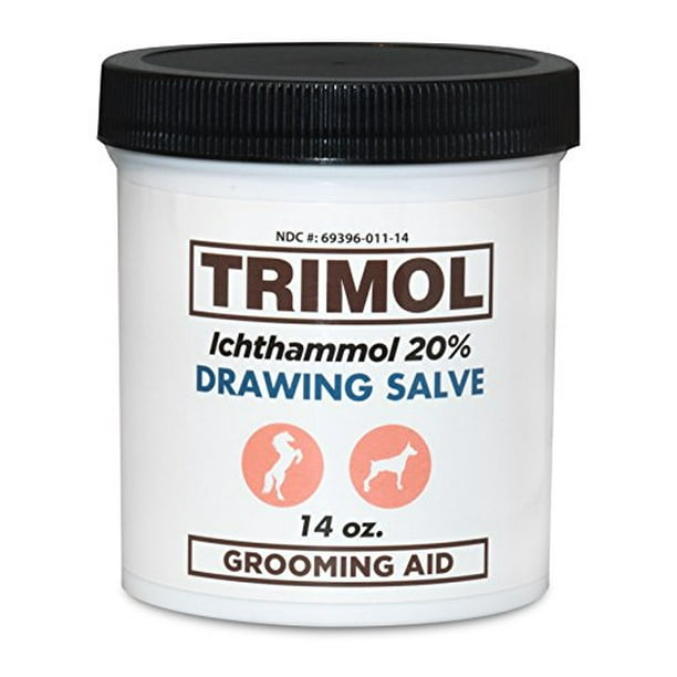 Trimol Ichthammol 20% Ointment (14 Oz) (Drawing Salve) - Walmart.com