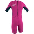 thumbnail image 2 of O'Neill Reactor toddler shorty wetsuit Youth 3 Berry/slate (5127G), 2 of 3