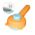 thumbnail image 3 of Self Cleaning Brush for Cats and Dogs.Cat Brushes for Indoor Cats.Pet Grooming Brush Tool Gently Removes Loose (Yellow Bear), 3 of 5