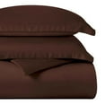 thumbnail image 3 of Superior 400 Thread Count Egyptian Cotton Duvet Cover Set, California King, Mocha, 3 of 4