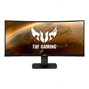 ASUS TUF Gaming VG35VQ 35 Curved HDR Monitor 100Hz UWQHD (3440 x 1440) 1ms FreeSync Eye Care DisplayPort HDMI USB HDR10