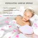 thumbnail image 2 of Esponja exfoliante para el cuerpo de lufa (paquete de 3), almohadillas de lufa naturales, esponja de lufa para baño y ducha para mujeres, 2 of 5