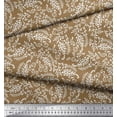 thumbnail image 3 of Soimoi Cotton Poplin Fabric Leaves & Paisley Block Print Sewing Fabric Yard 56 Inch Wide, 3 of 3