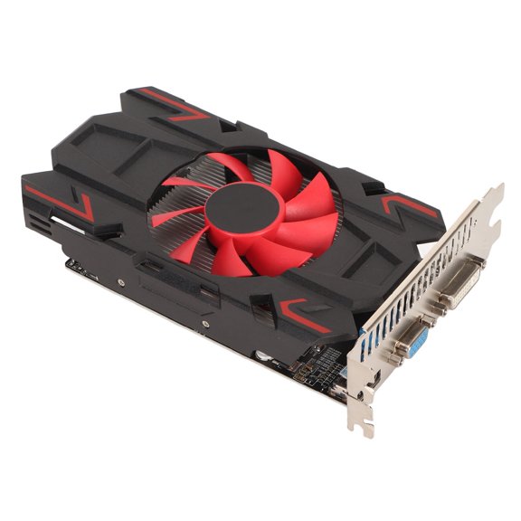 Tarjeta Gráfica HD7670, 4 GB DDR5 DE 128 bits Con Ventilador de RefrigerAción, Soporte 2560 x 1600, DVI VGA, PCI Express 2.0, DirectX 11 Para Juegos y Multimedia