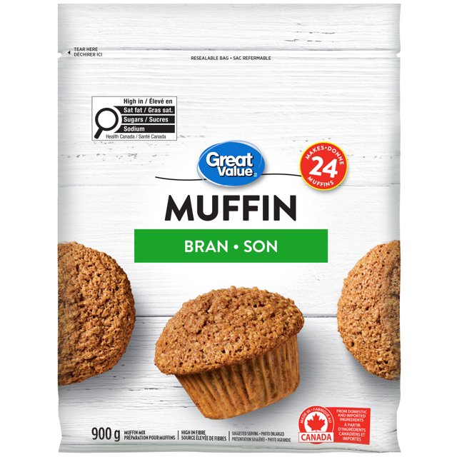 Great Value Bran Muffin Mix