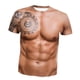 thumbnail image 2 of Camiseta con estampado 3D Yinane para hombre gráfico de manga corta estilo 1, 2 of 7