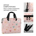 thumbnail image 4 of FORMRS 16" Laptop Sleeve Bag Carrying Case with Handle Travel Shoulder Briefcase, Love in The Air, 4 of 8